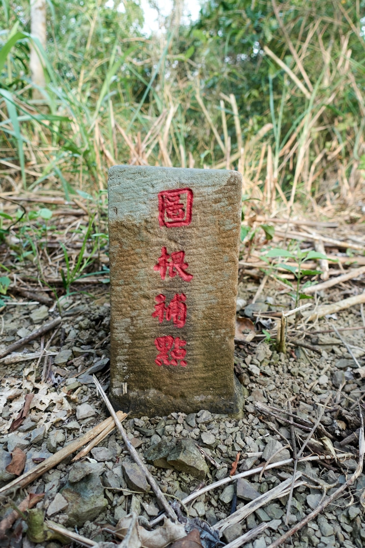 Triangulation stone for Beihulushan southwest peak - 北湖呂山西南峰