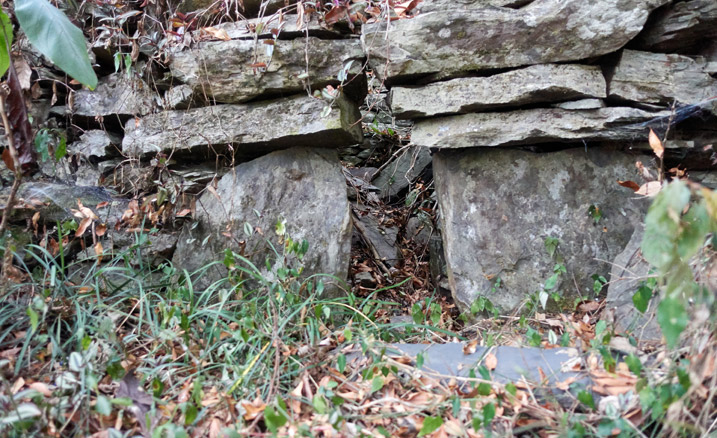 Stone structure built by Taiwan aboriginals