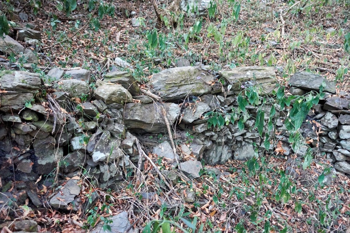 Stone structure built by Taiwan aboriginals